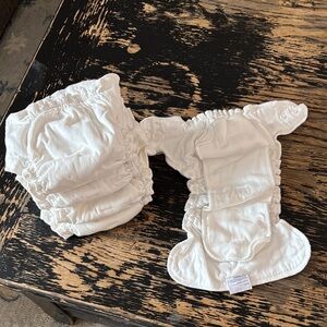 Premium White Kids Diaper Covers